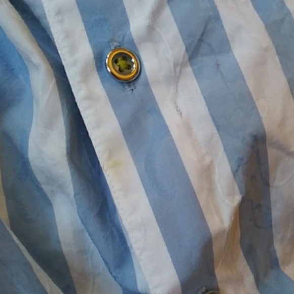 Robert Graham embroidered cuff shirt - Picture 7 of 8